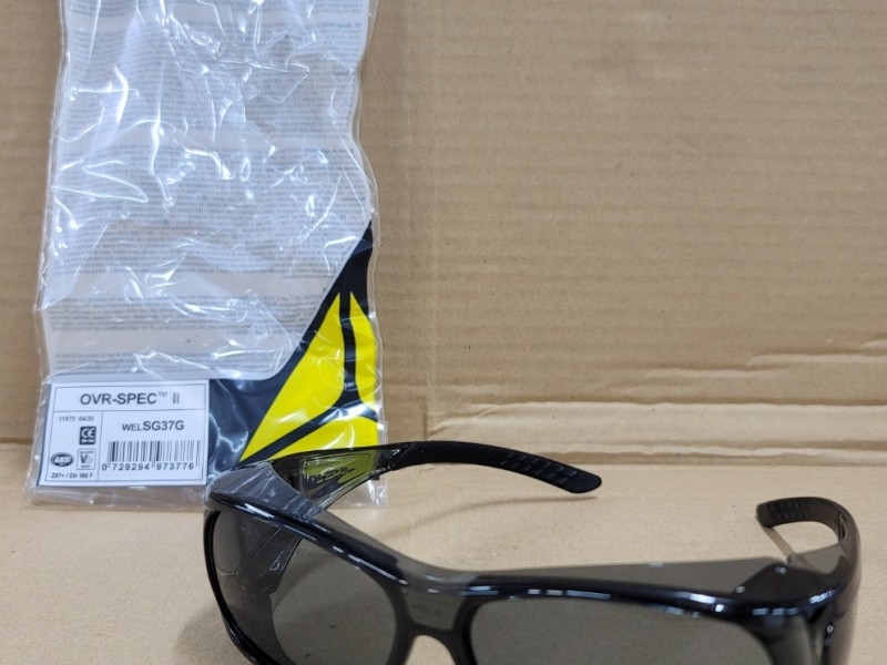 Delta Plus SG-37G OVR Prescription Eyewear 黑色眼鏡(適合戴眼人士)